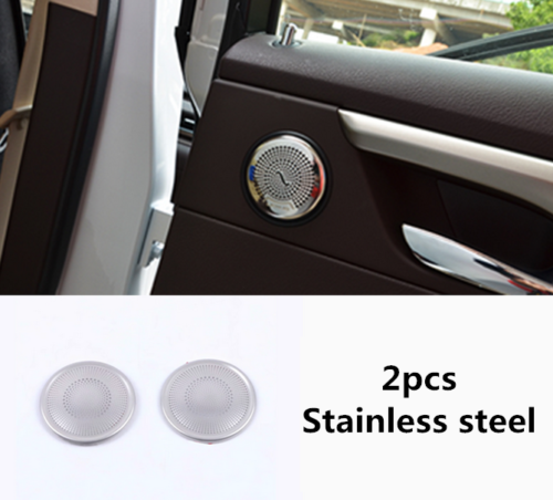 2P Steel Inner Rear Door Audio Speaker Cover Trim for LEXUS RX350 450h 2016-2019
