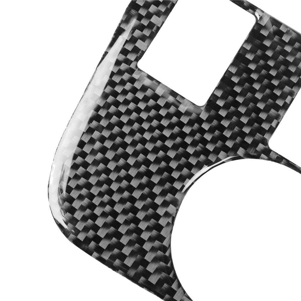 6X Carbon Fiber Rear USB Panel Cover Trim for Dodge Charger 2015-2021 Type B