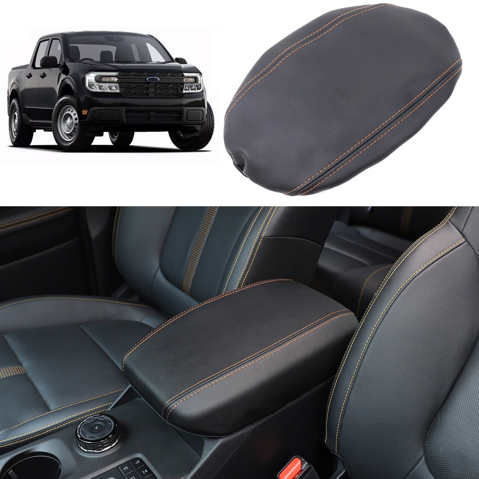 Car center armrest cover protector for Ranger 2024/2023- n