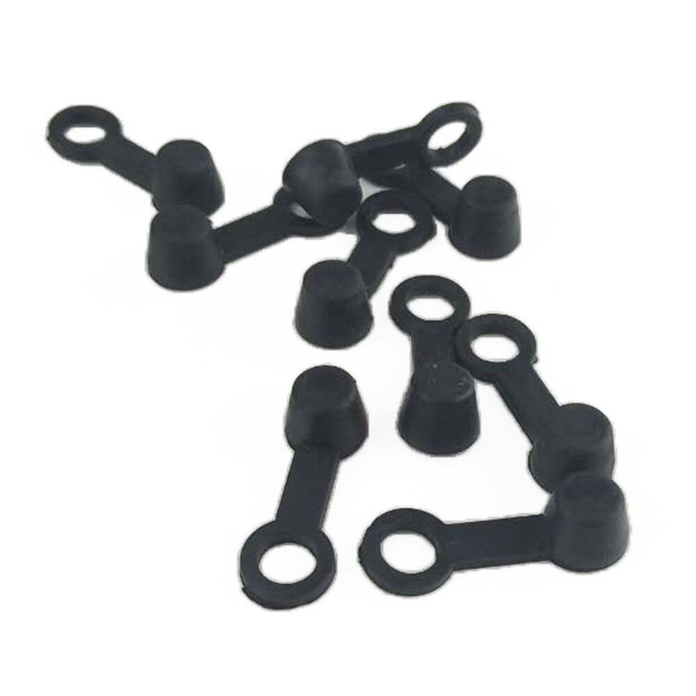 Brake Bleeder Screw Cap Lube Grease Nipple Oil Drain Tip Cover Motor 100pcs Q