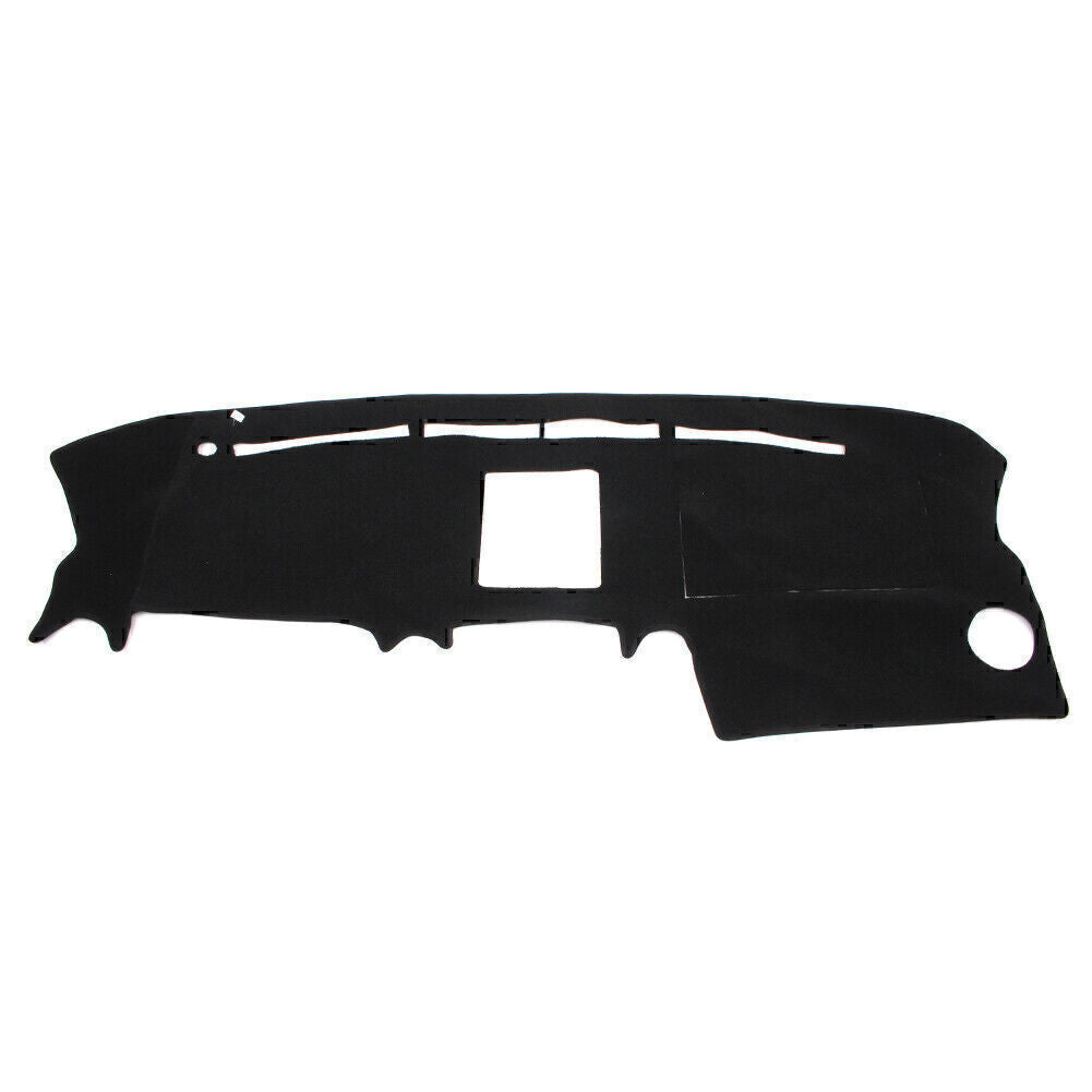 Black Polyester Dash Mat Dashboard Cover Dashmat for Ford F150 2004-2008 LHD