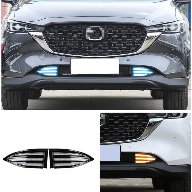 Suitable for Mazda CX-5 2022/2023 LED DRL daytime running light kit fog lights