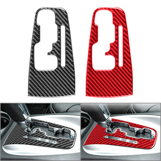 Carbon Fiber Console Gear Shift Panel Cover Trim for Dodge Journey 2011-2018