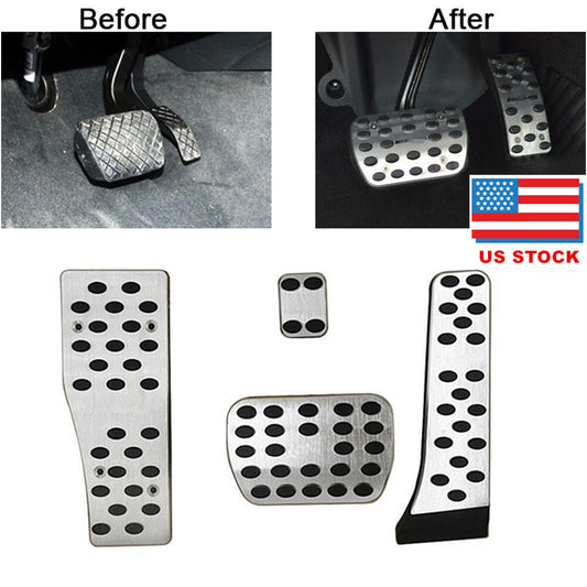 Alloy car pedal covers suitable for AECS GLK CLK SL W203 W204 W212- n