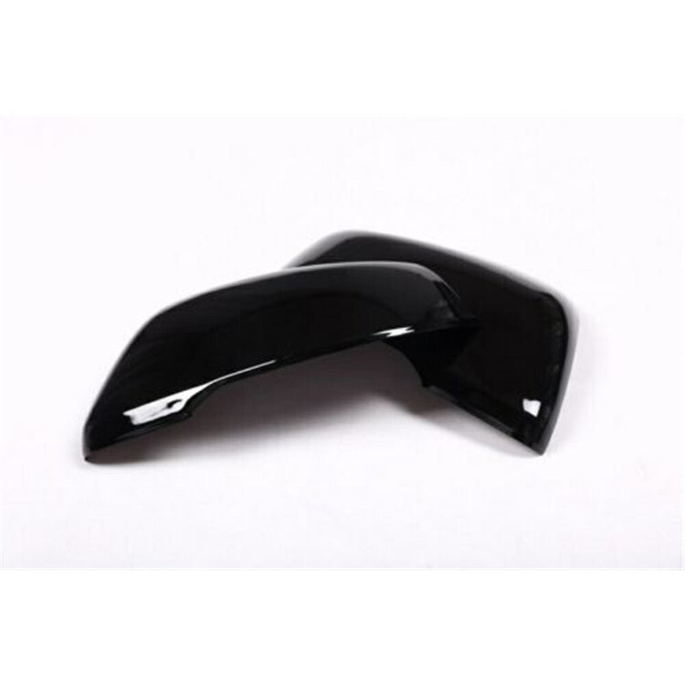 Fit for BMW X1 F48 2016-2021 Gloss Black ABS Side Door Rearview Mirror Caps Trim