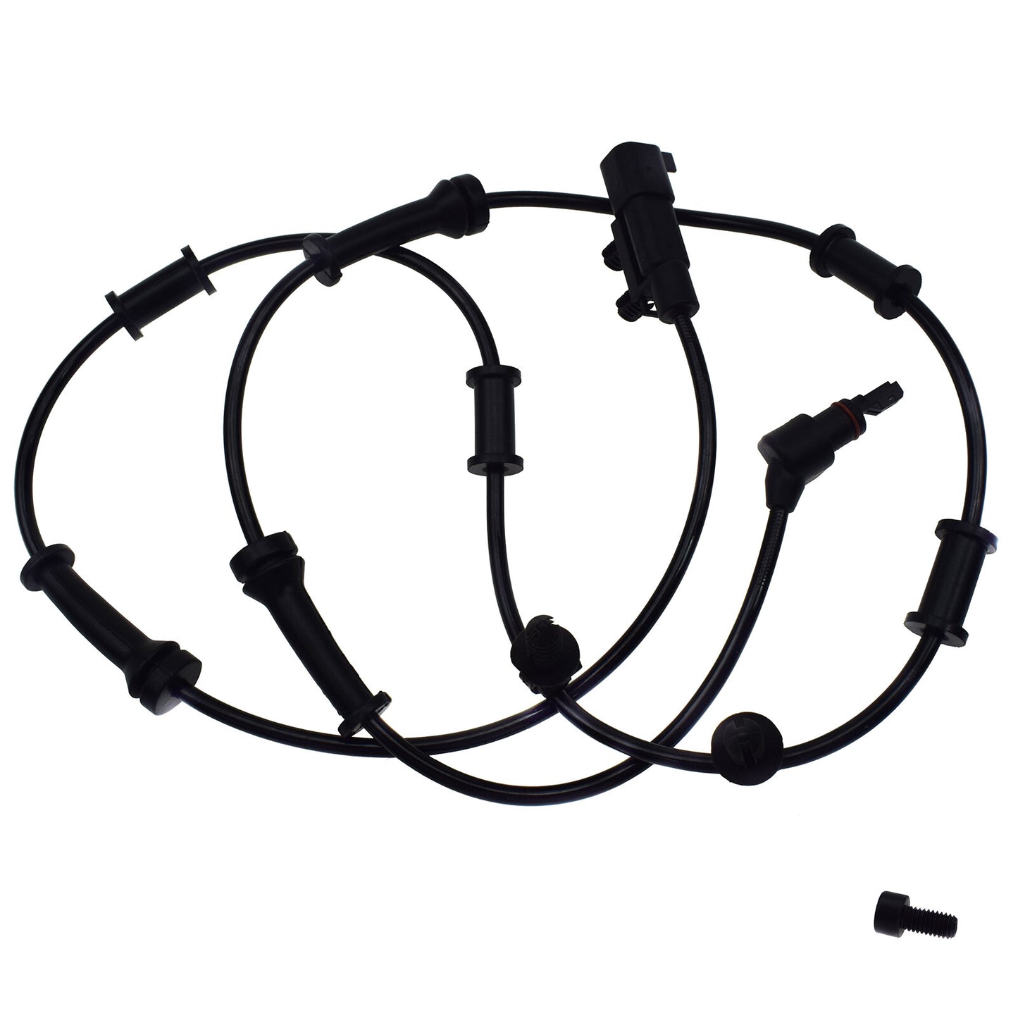 2-Piece Front ABS Wheel Speed Sensor for 2007-2017 for Jeep for Wrangler JK - Equipment Manufacturer 68003281AC