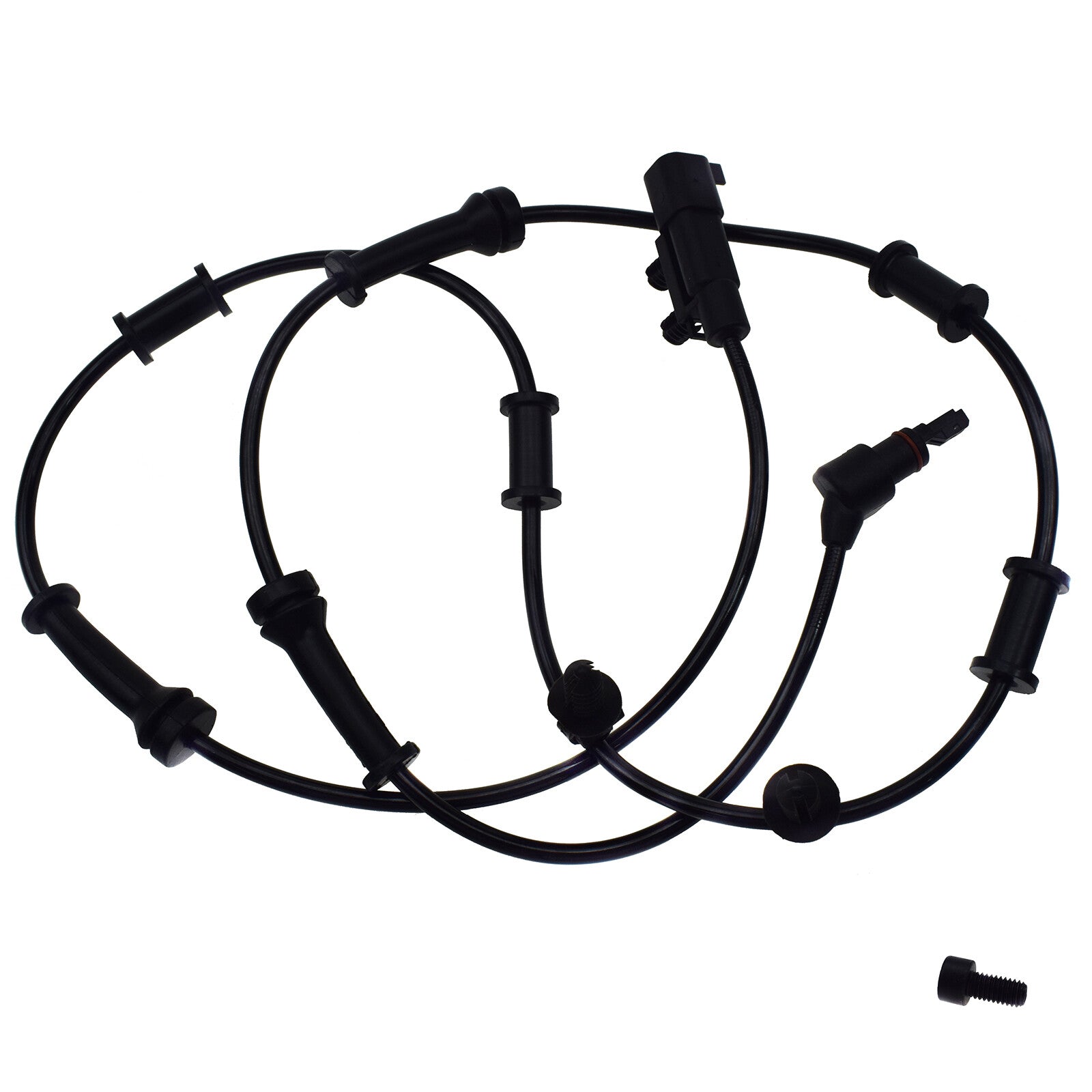 2-Piece Front ABS Wheel Speed Sensor for 2007-2017 for Jeep for Wrangler JK - Equipment Manufacturer 68003281AC