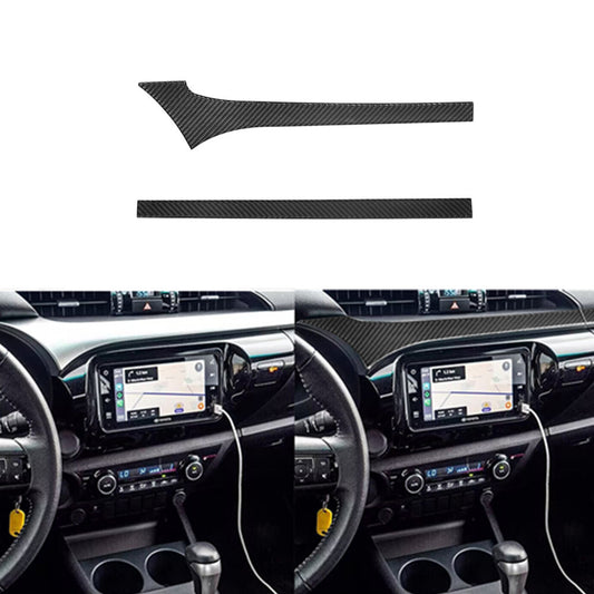 Carbon Fiber Door Sill Scuff Pedal Protect Cover Trim for VW for Golf MK7 2014-2019 v