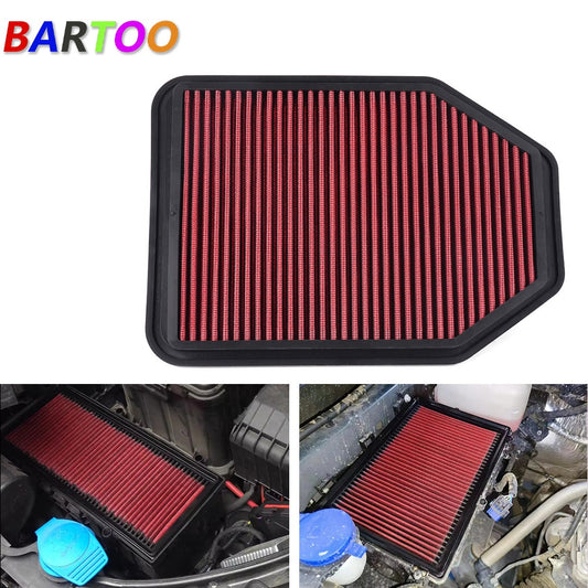 33-2364 Replacement Air Filter Fit for Jeep for Wrangler 2007-2018 V6 3.0L 3.6L 3.8L Q