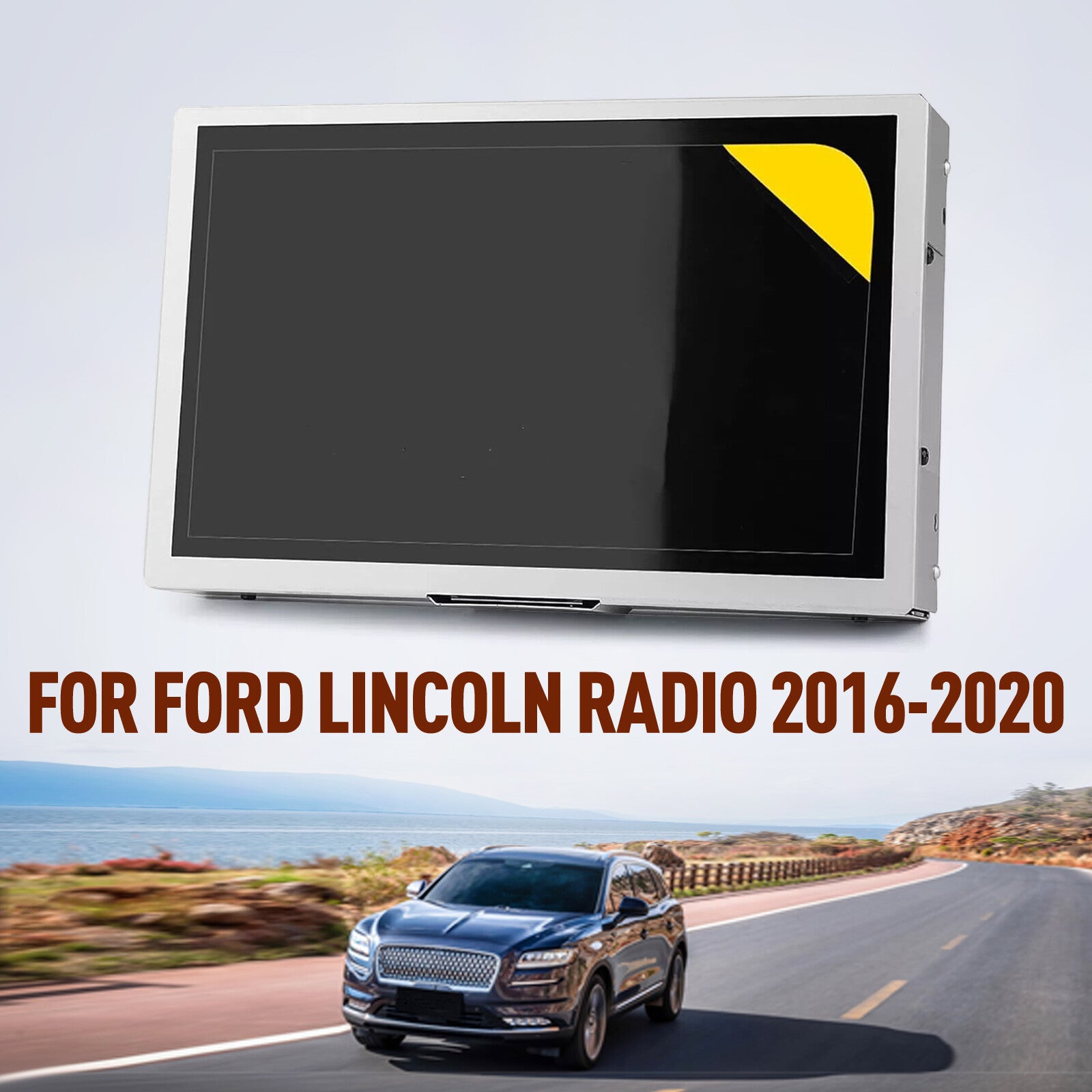 Compatible with for Ford for Lincoln Radio 2016-2020 Synchronous 3 Navigation 8-inch LCD Touchscreen Display.