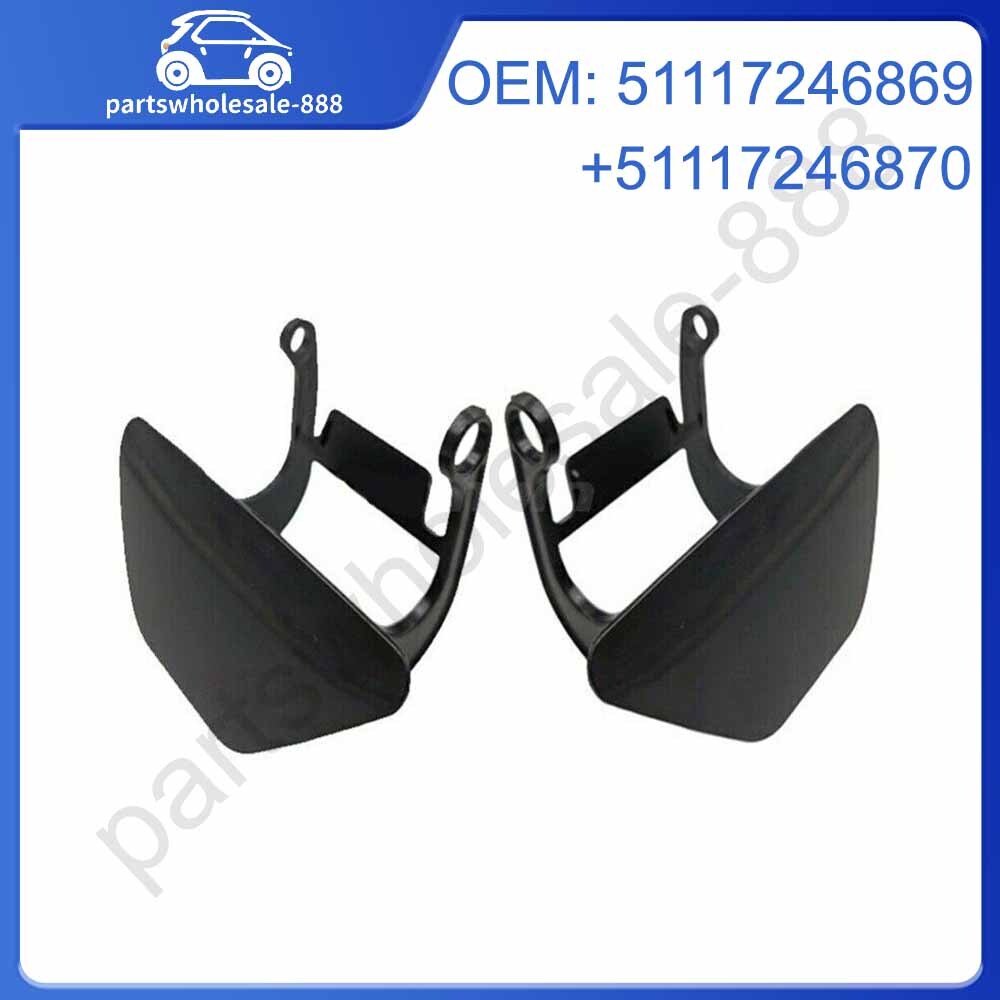2-Pack Headlight Protector Covers for BMW 5, F10, F18, 2010, 2011, 2012