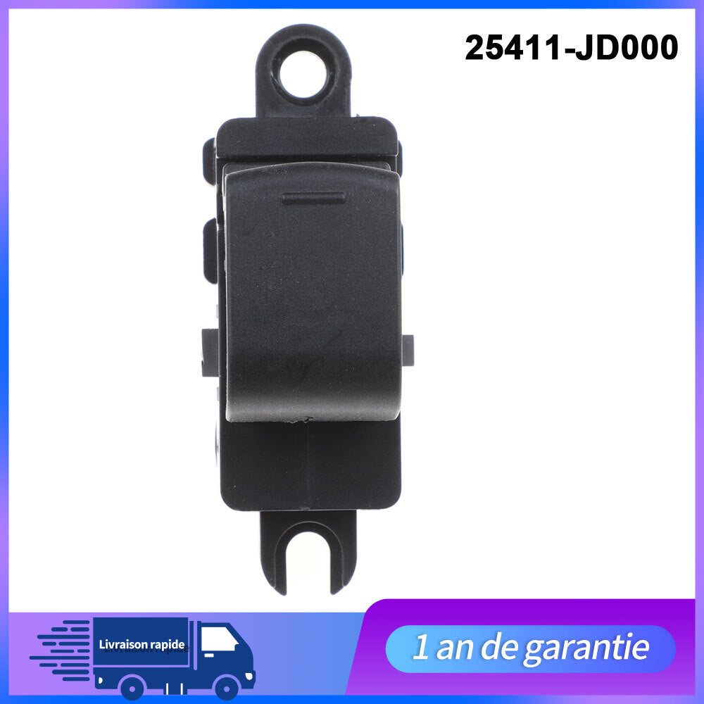 Bouton Interrupteur Leve Vitre pour QASHQAI 25411BR00A 25411-JD000 n