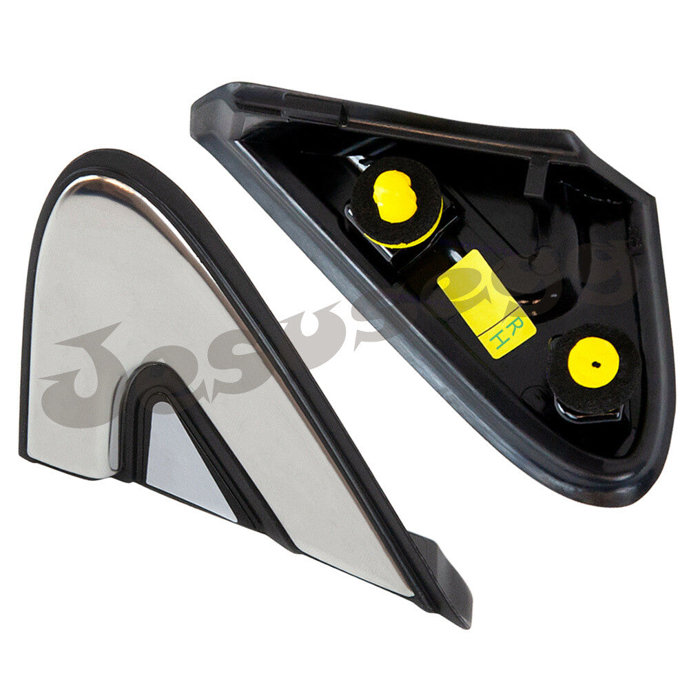 For 2019-20 for Hyundai Santa FE Front RHLH Side Fender Pillar Trim Molding Chrome