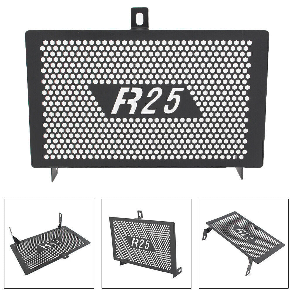 1 x Radiator Grille Guard Cover Protector Fit for YAMAHA YZF R25 2014-2017