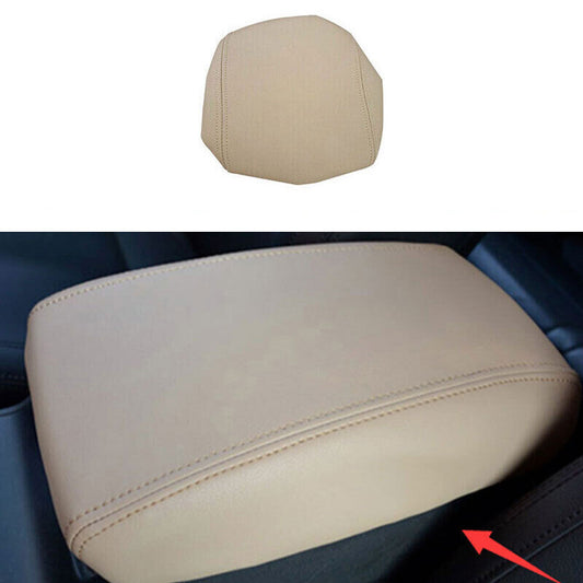 for Hyundai for Tucson 2016-18 Beige Leather Central Console Armrest Box Cover 1PCS