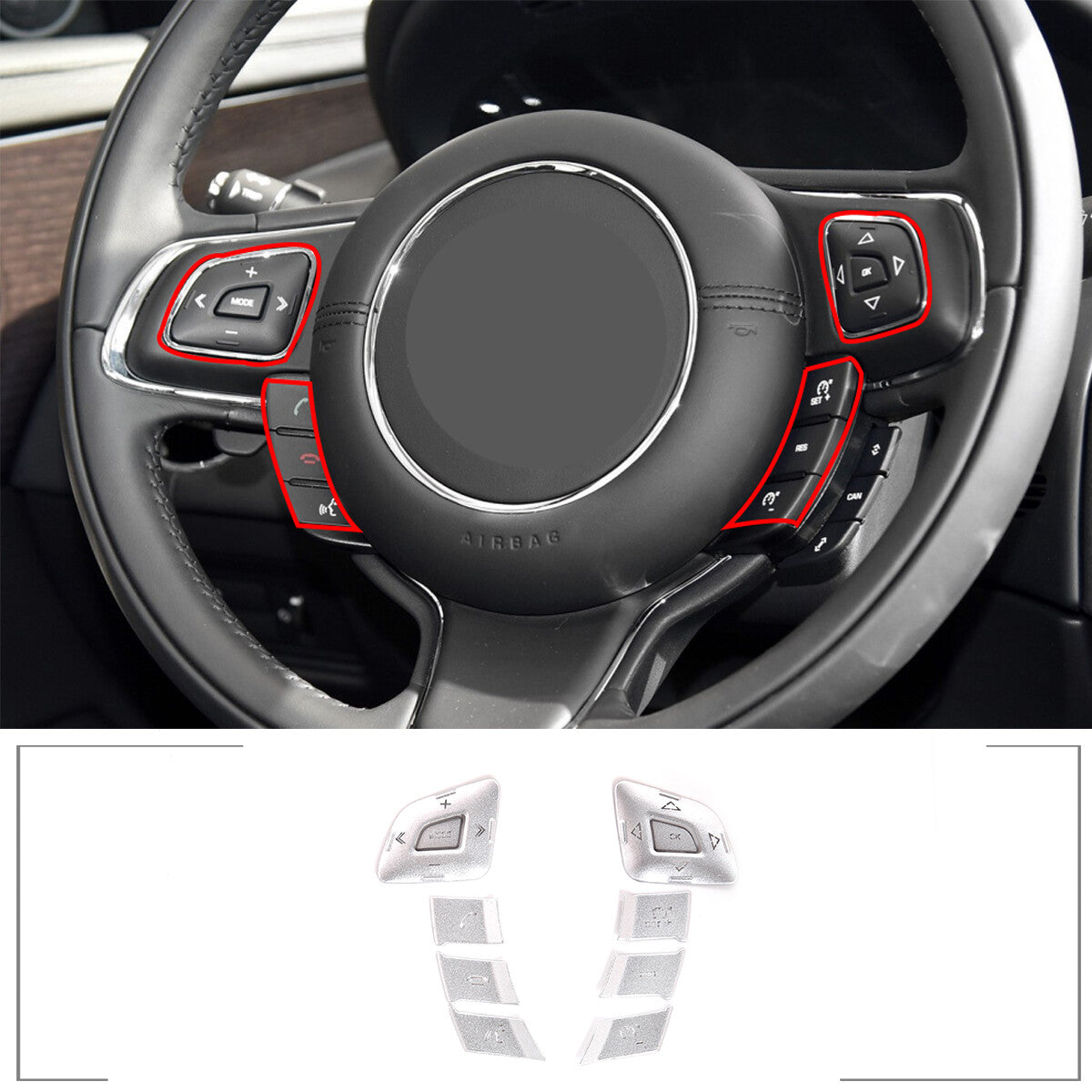 Shiny Black for Subaru WRX 2022-2023 Sedan Side for Smart Door Handle Accessories- v
