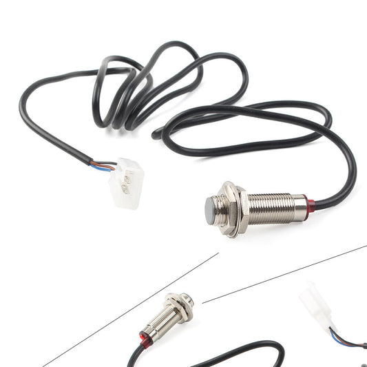For Motorcycle Speedometer Tachometer Digital ATV Odometer Sensor Cable Magnet