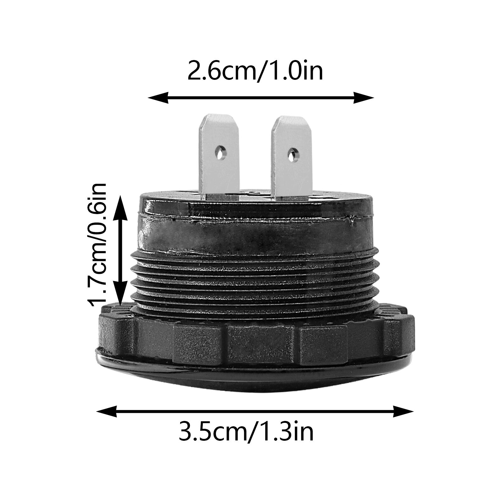 12V-24V Car Motorcycle Capacity Battery Display 5/48V LED Digital Voltmeter Car Q