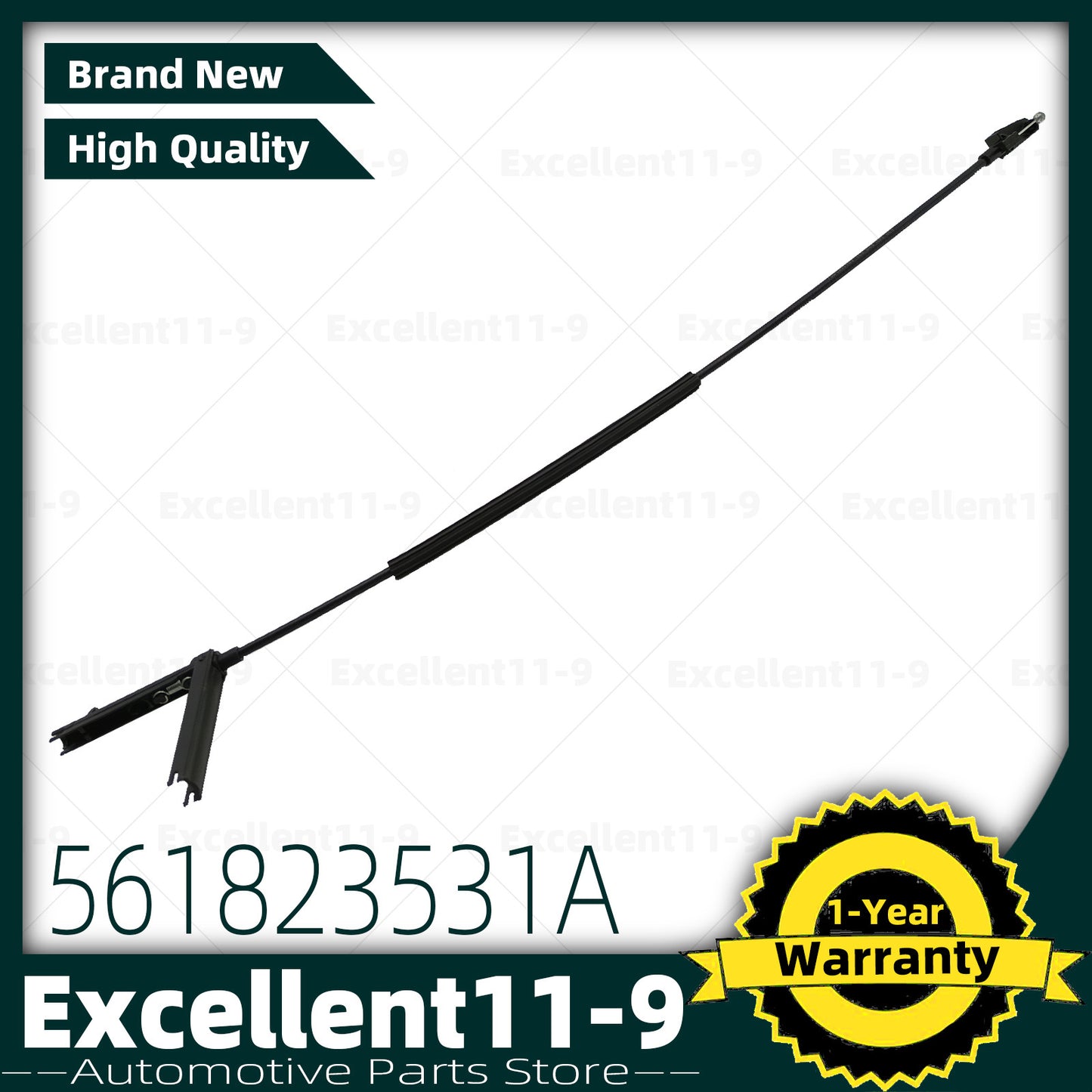 Front hood latch release cable #561823531A for Passat 2013, 2014-2022. n