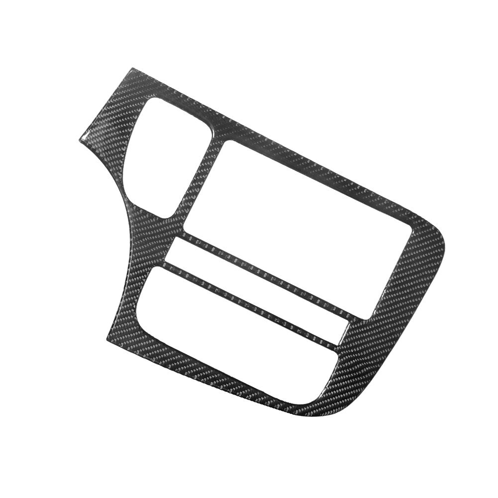 Carbon Fiber Door Sill Panel Decorative Cover Trim for Corolla 2007-2013 v