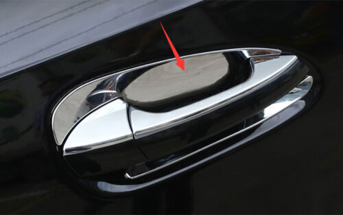 4P Exterior Side Door Bowl Cover Trim Chrome for Mercedes-Benz GLE GLS 2016-2019