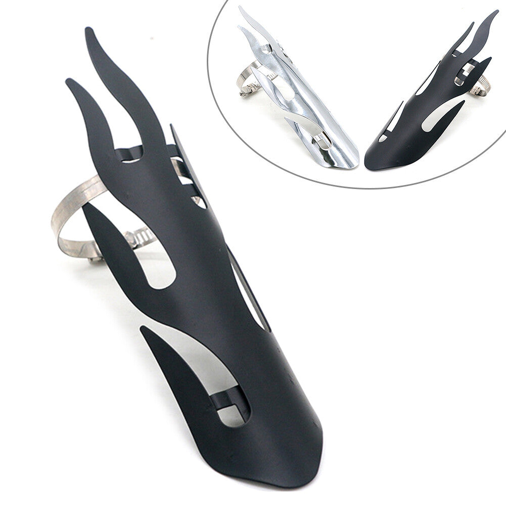1x UniversalExhaust Muffler Pipe Heat Shield Cover Heel Guard