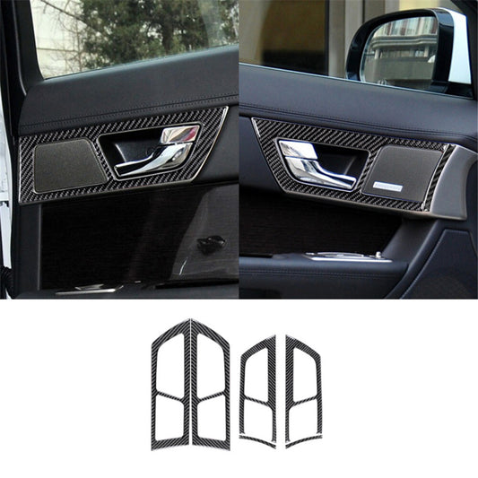 Gear Shift Frame Trim Cover Decoration Carbon Fiber for Audi Q5 2009-2017 v