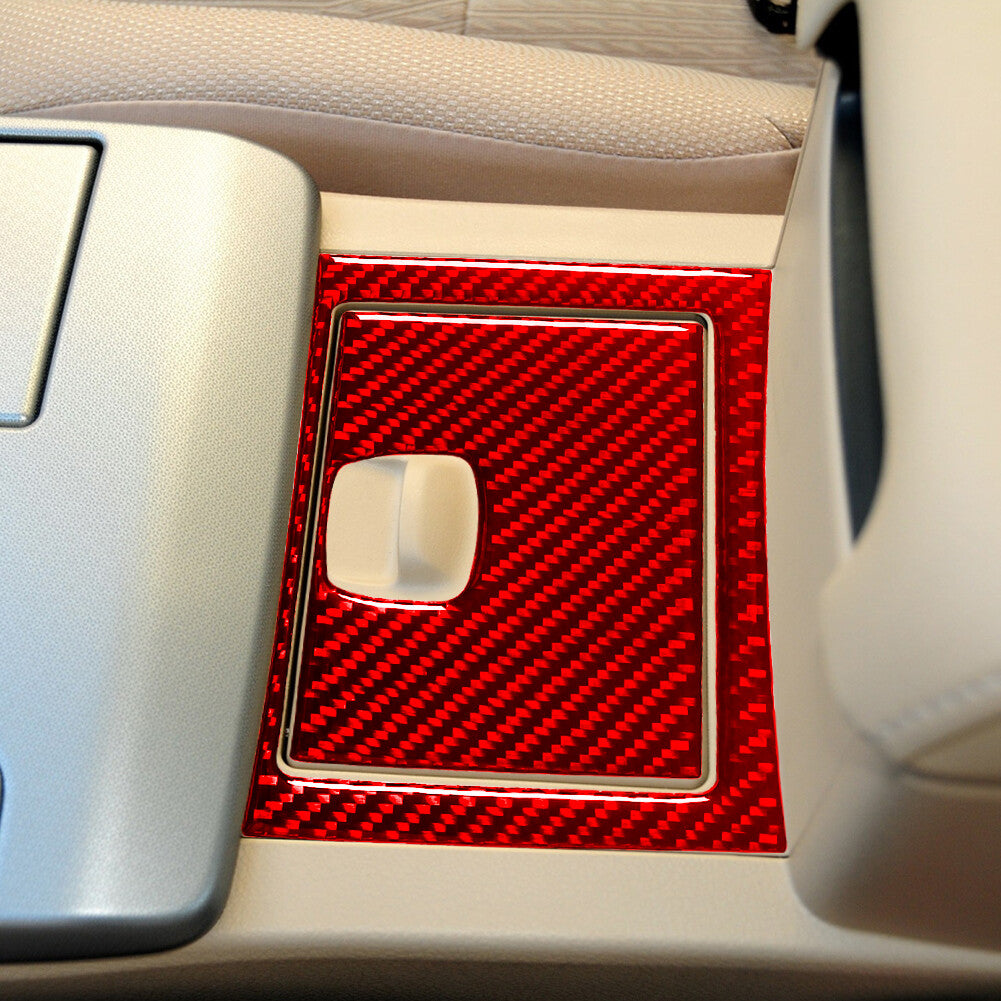 Red Carbon Fiber Interior Overhead Light Cover Trim For Celica 2001-2005 v