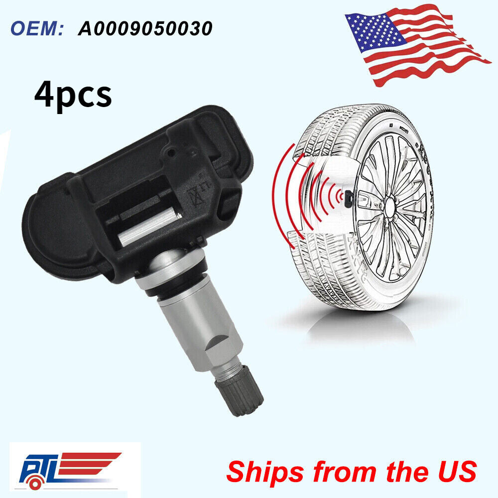 4 TPMS TYRE PRESSURE MONITORING SENSORS for MERCEDES BENZ B250 C230 C250