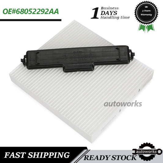 Cabin Air FilterFilter Access Door Kit 68052292AA for Dodge for Ram 1500 2500 09-19