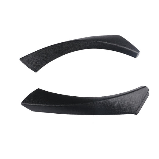 1 Pair Inner Door Handle Covers Black for BMW E90 E91 3-Series 325i 328i 330i Q