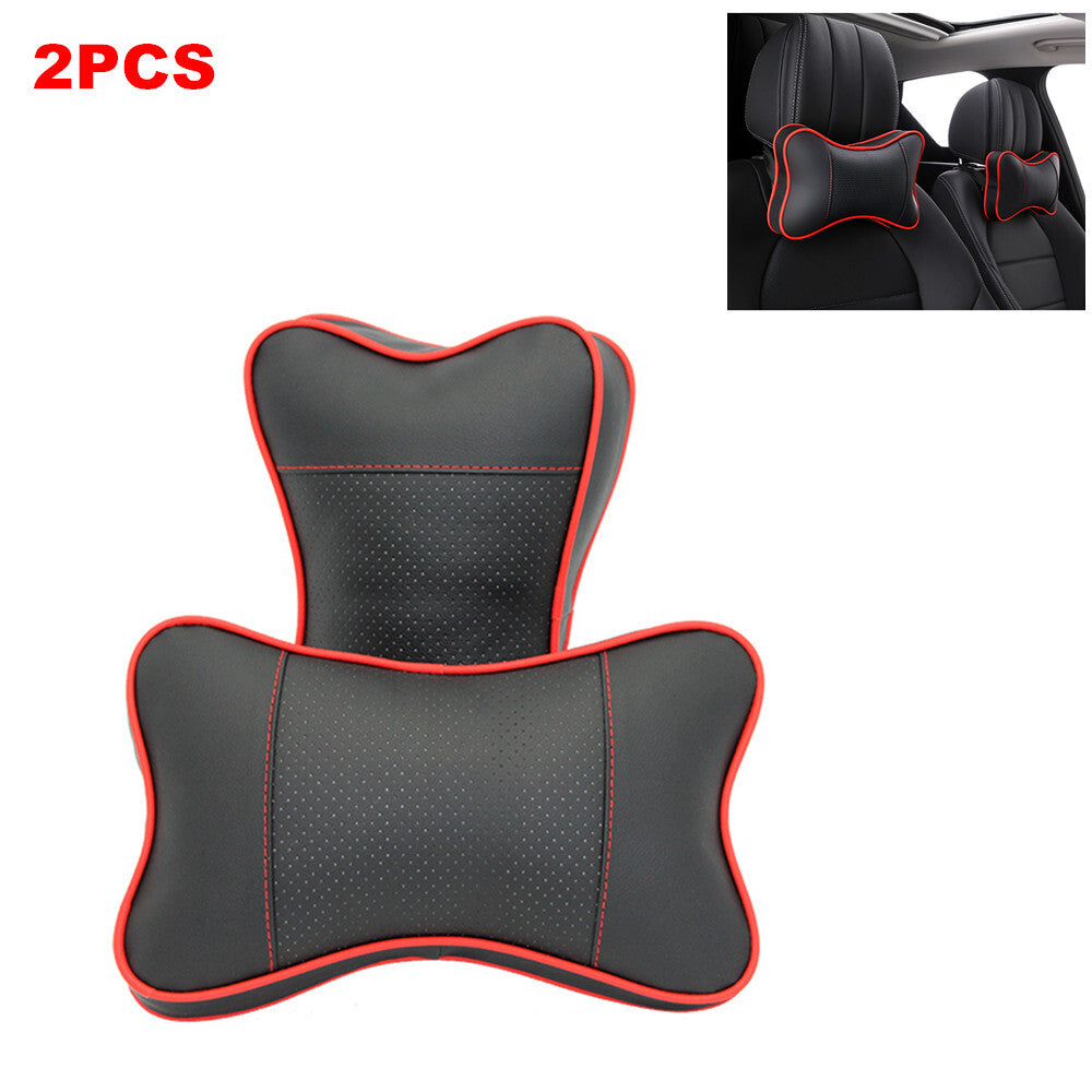 2-pack car neck pillows, soft and comfortable for home and office chairs - n