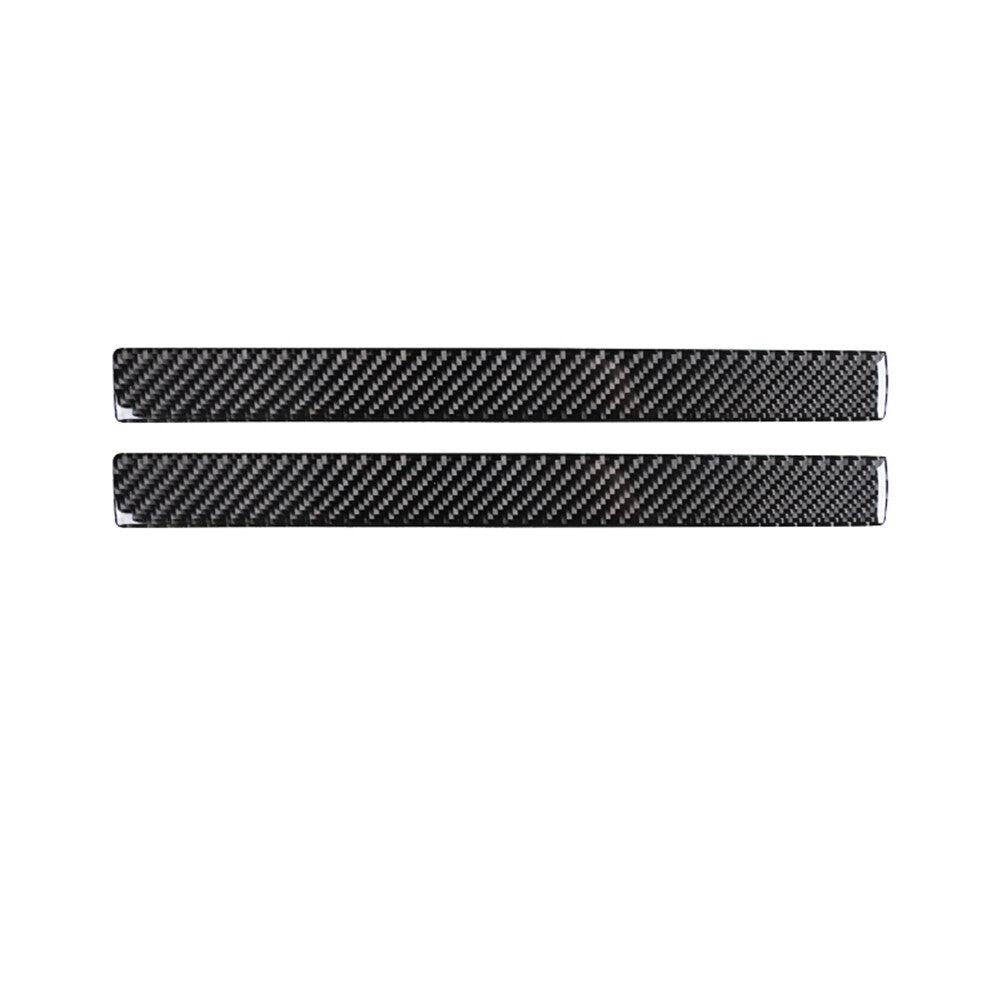 Carbon Fiber Door Sill Accent Cover Trim  for ford  for Mustang Mach-E 2021-2022
