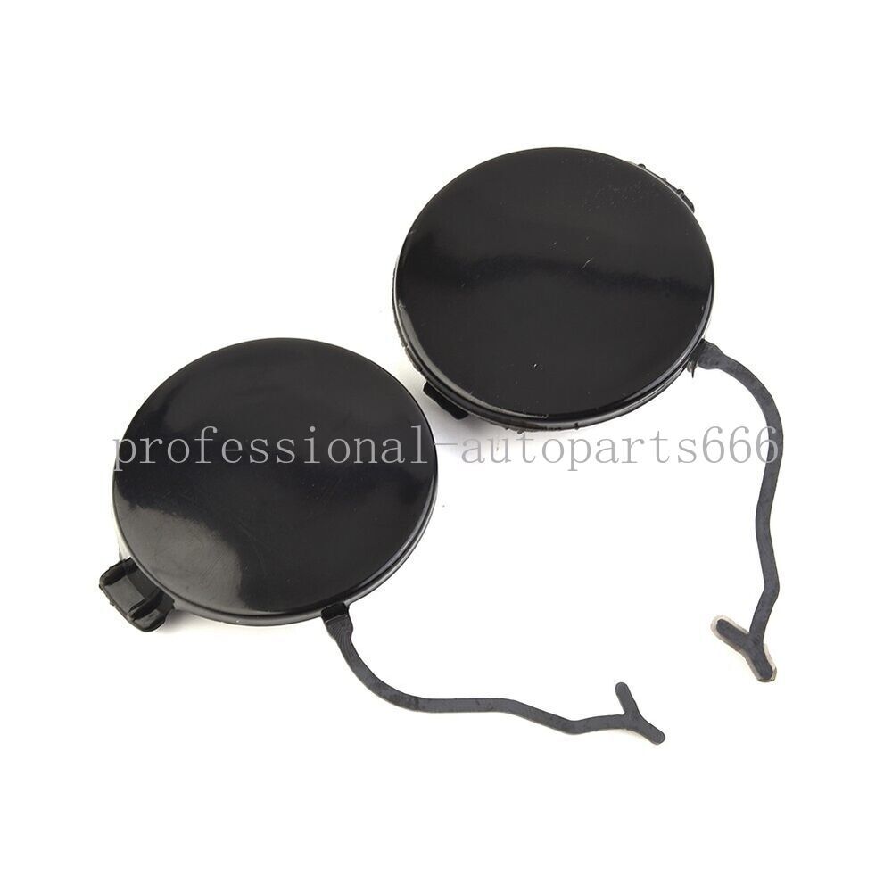 1Pair Front Left+Right Bumper Tow Hook Eye Cap Cover For 11-2014 for Porsche for Cayenne