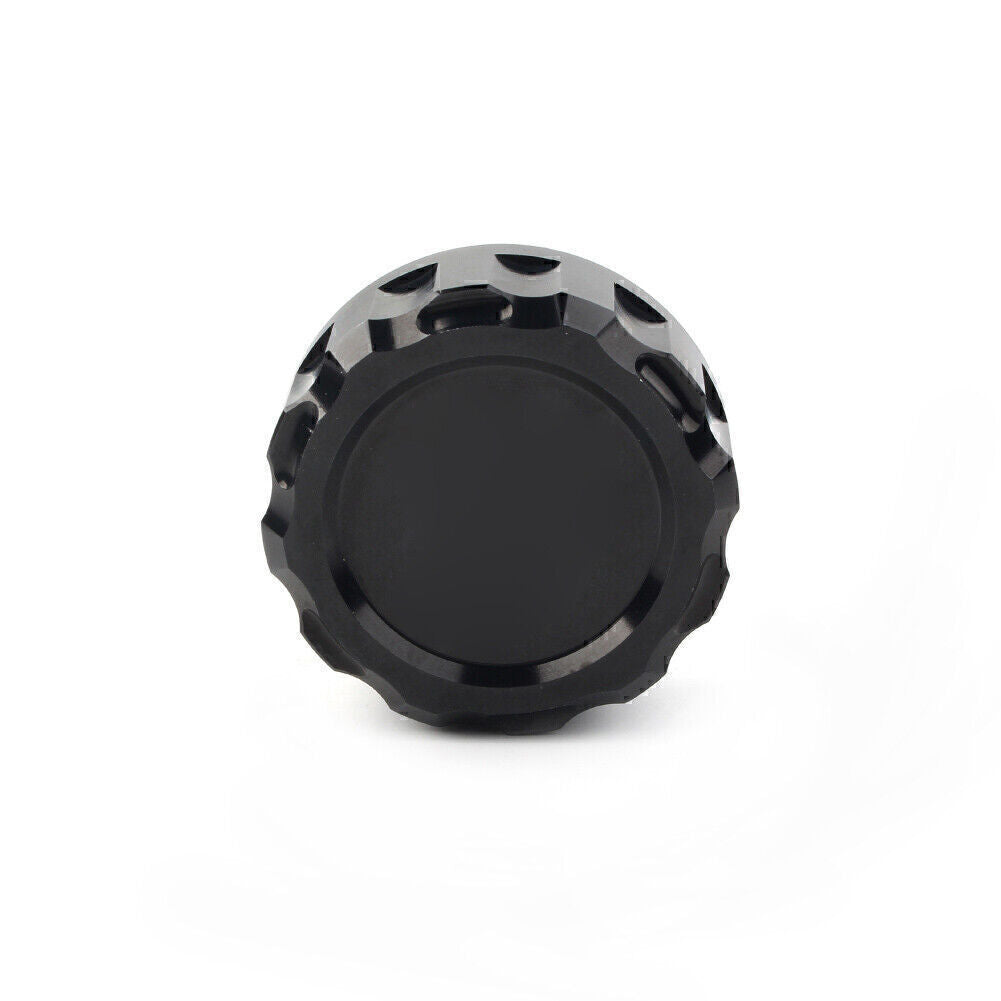 CNC Motorcye Fluid Reservoir Cap Cover Fit for YAMAHA MT09 FZ09 2014-2017 Black