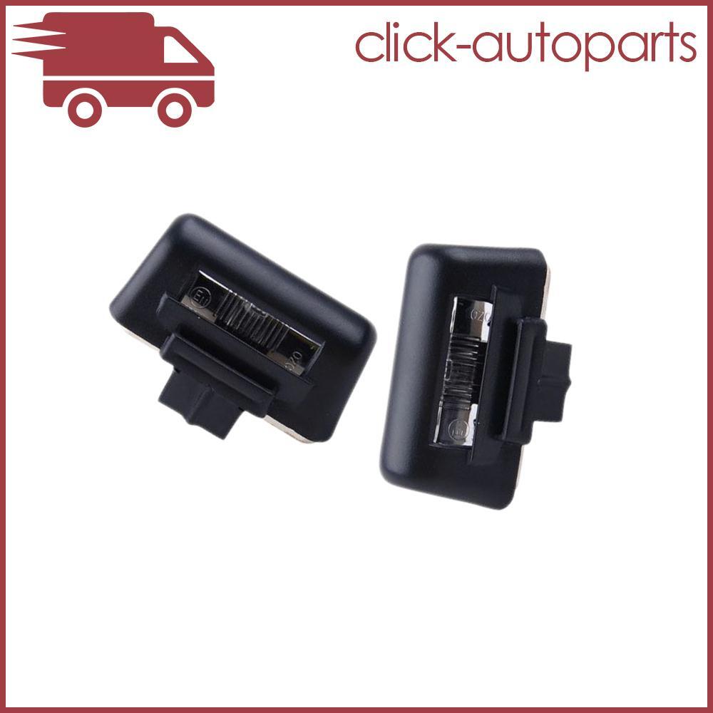 2pcs Rear License Number Plate Light Lamp with Bulb Fit for Ford Transit Connect MK5 Q