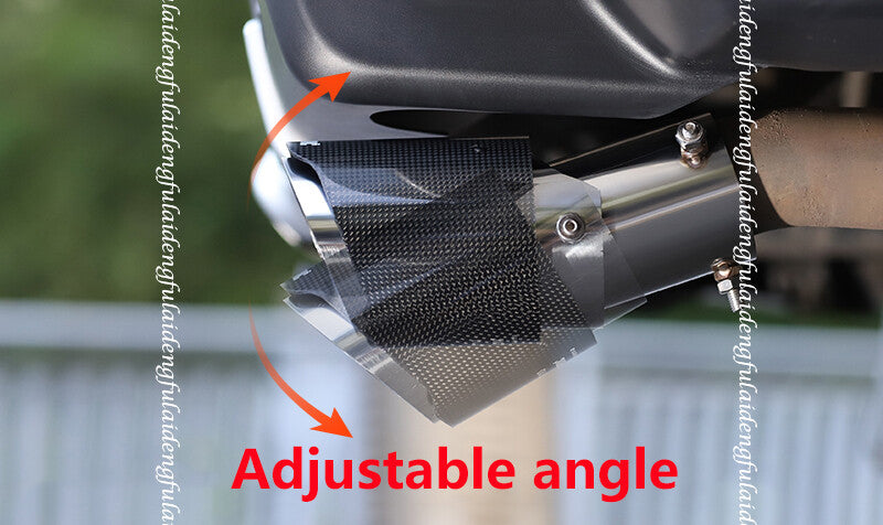 for Toyota FJ Cruiser 07-21 Carbon fiber Exhaust Muffler Tail Pipe Tip Tailpipe