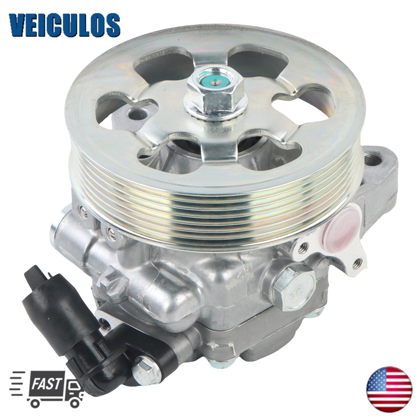 Power Steering Pump w/ Pulley for 2002-2006 for Acura RSX 06-11 for Honda Element CR-V
