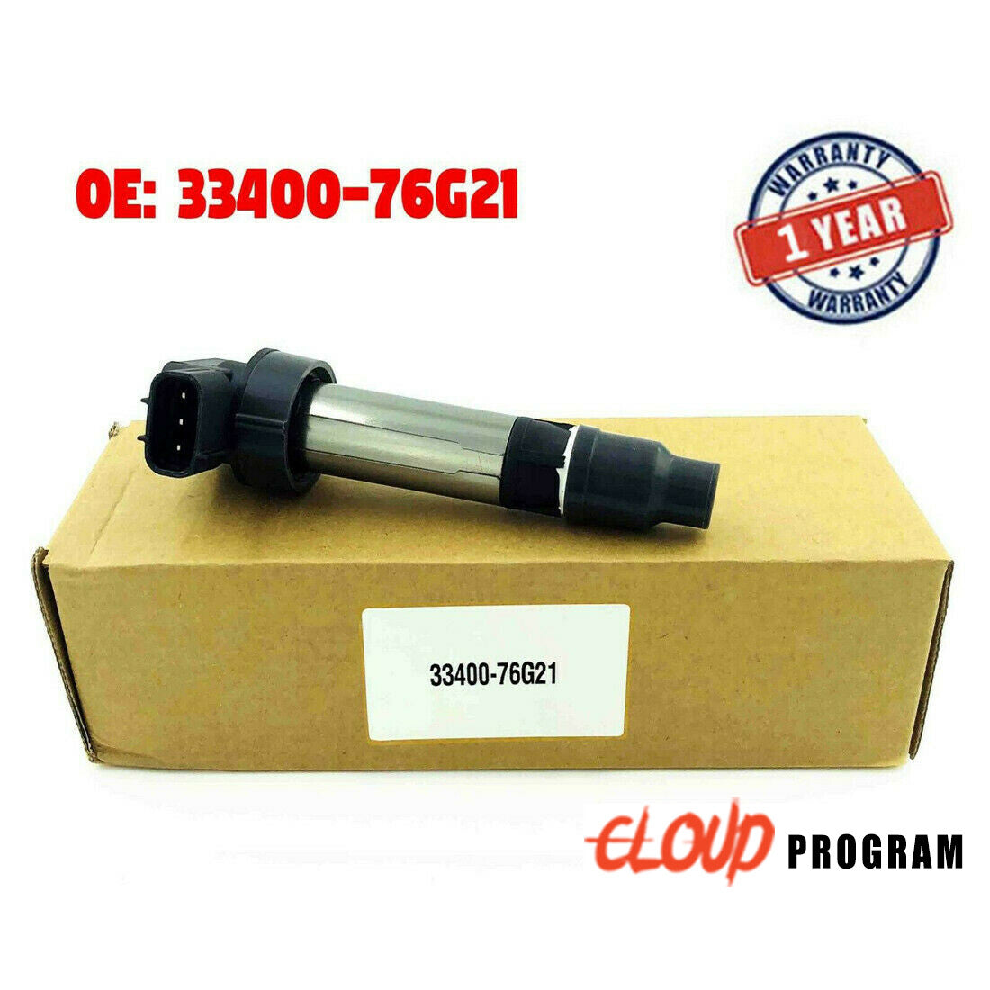for Suzuki 00-02 Alto HA12/23 Wagon R+ MA61 98-00 1.0 Ignition Coil 33400-76G21 v