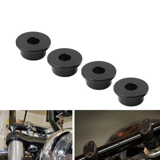 Handlebar Riser Bushings Mounts fit for Harley Softail Dyna Sportster 883 1200 Q