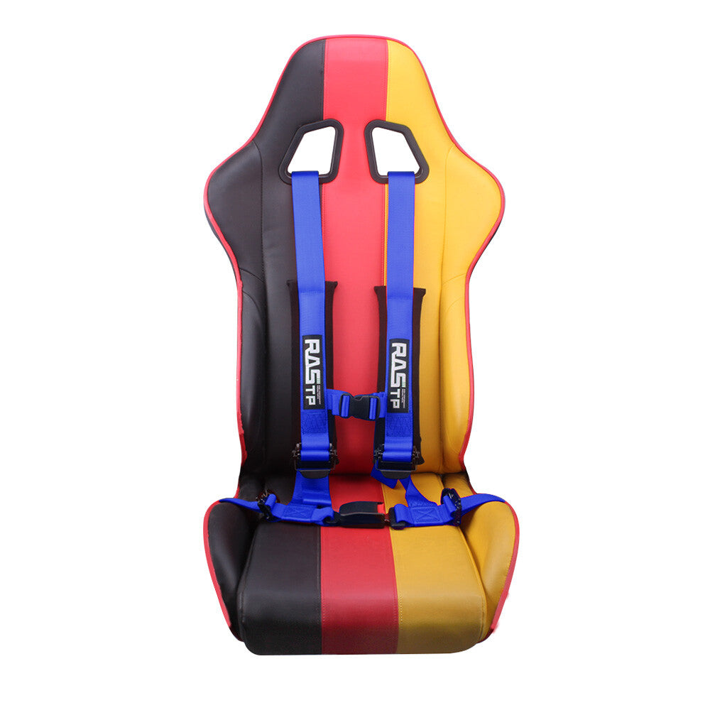 2â€?Racing 4 Point Universal Vehicle Auto Car for Seat Belt Buckle Harness Q