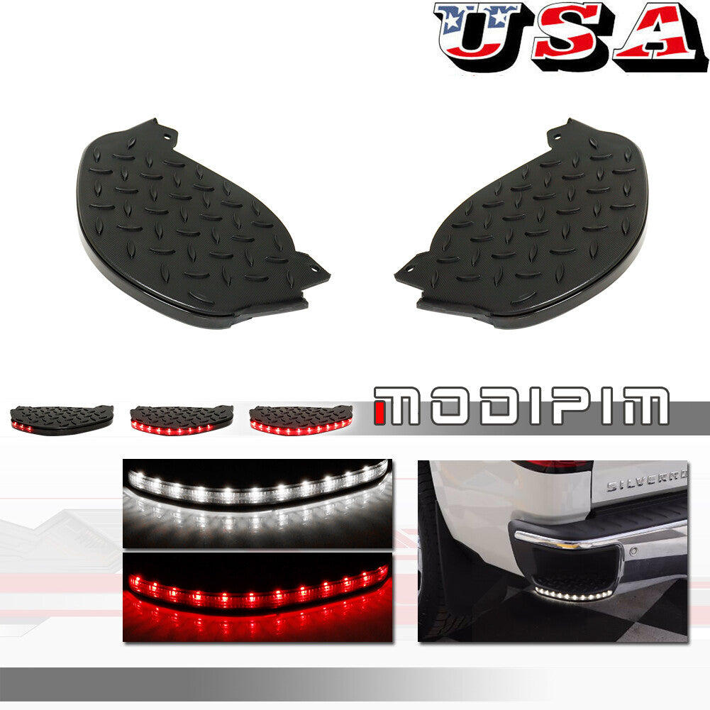 Suitable for 2014-19 Silverado for GMC for Sierra 1500 2500 3500 LED corner pedal light- v