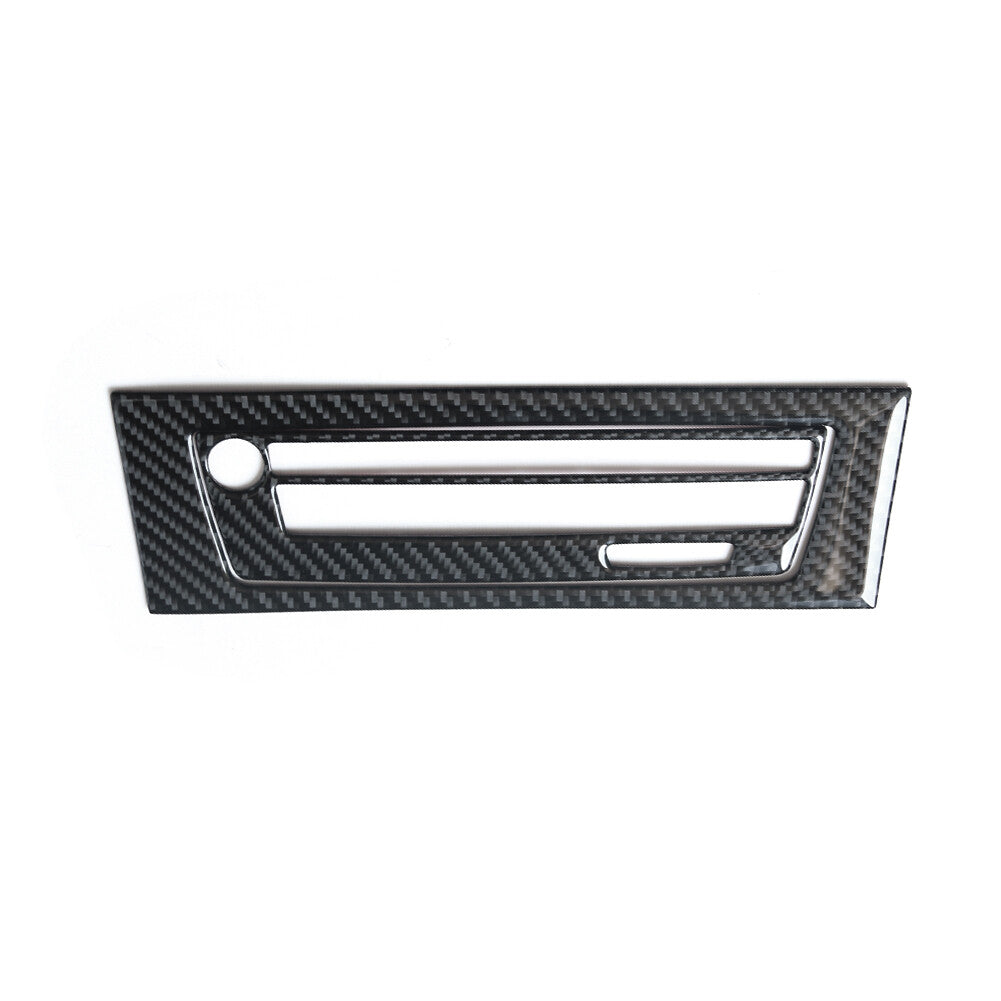 for Audi A4 B9 2017-2019 Carbon Fiber for Seat Adjust Button Decorative Cover Trim v