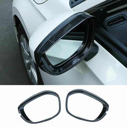for Honda for Civic 11th 2022-2023 Carbon Fiber Outside RearView Mirror Frame Trims