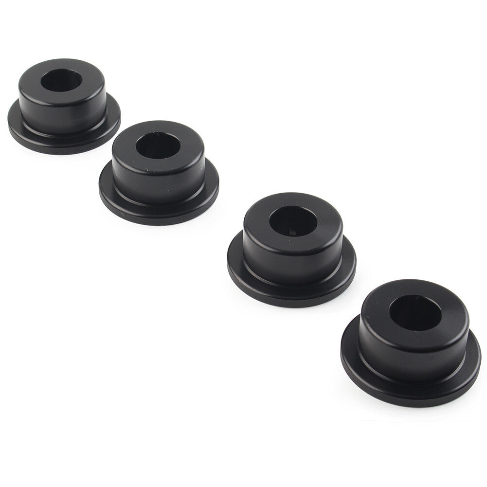 for Harley Dyna Wide Super Glide Softail Handlebar Riser Bushings Mounts Black