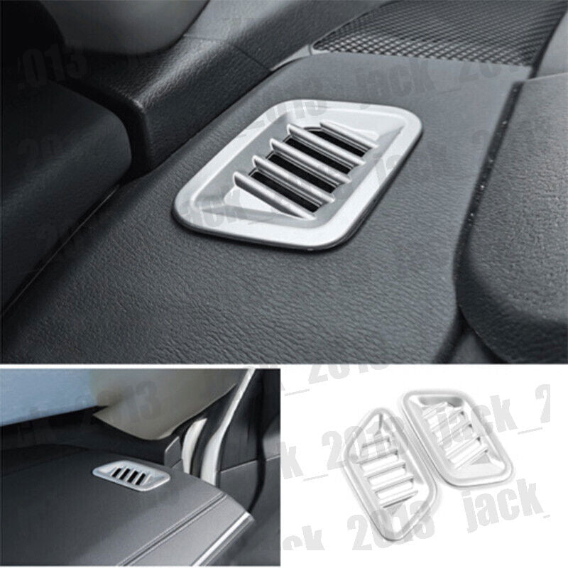 for Nissan Altima/Teana 2019-23 ABS Silver Dashboard LR Air Outlet Vent Trim 2x