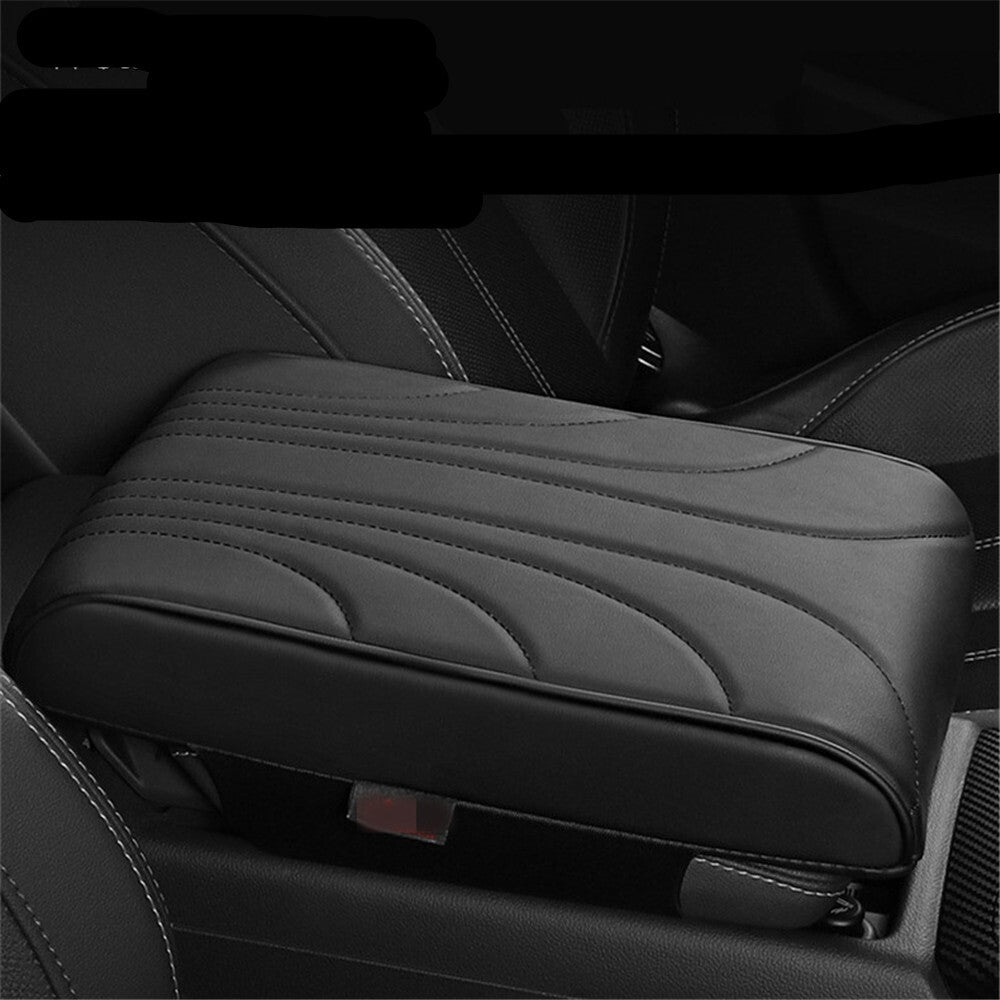 PU Leather Car Armrest Cushion Cover Center Console Arm Rest Pad Protection Mat