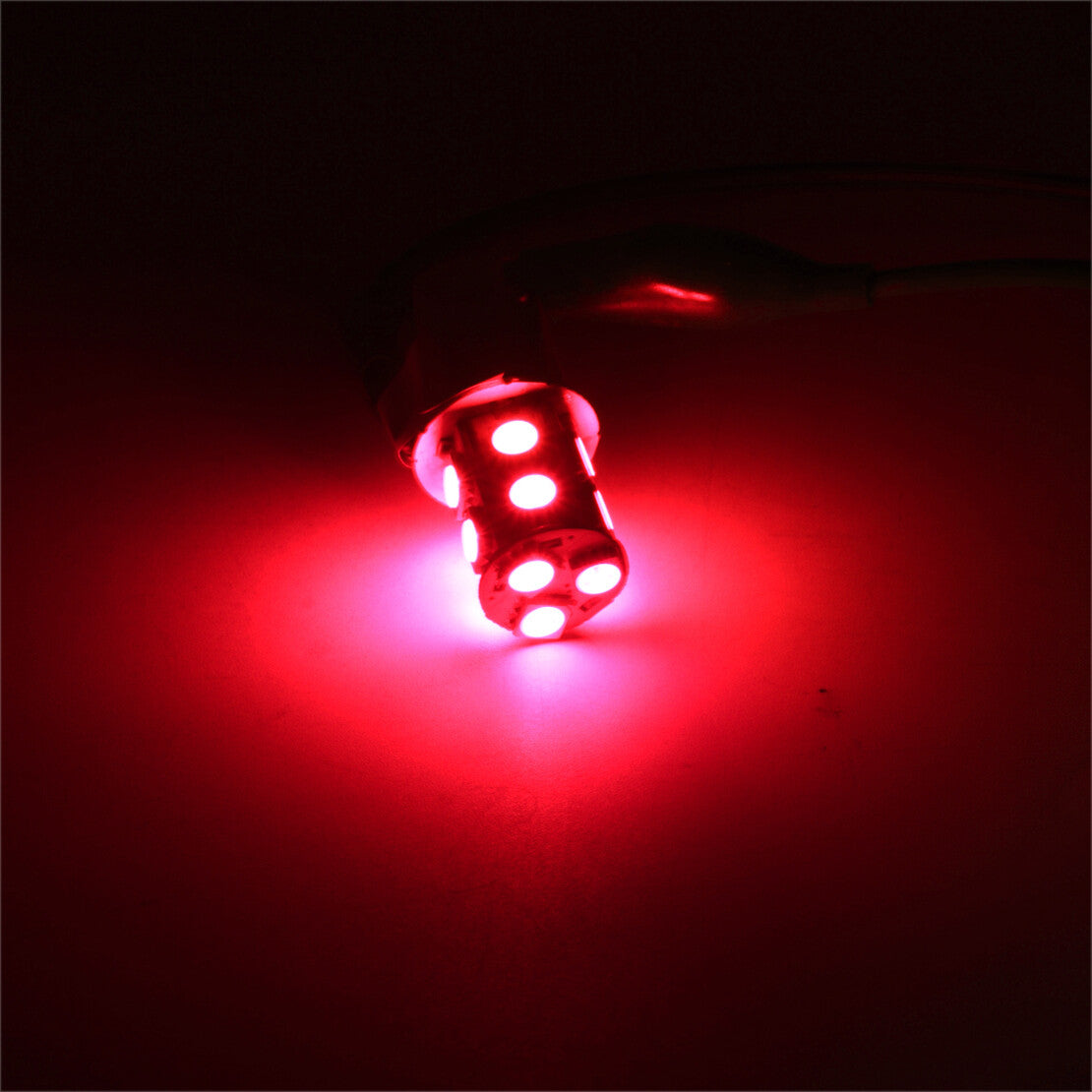 10x Red 2396 1156 1141 13SMD Car RV Camper Trailer LED Interior Light Bulbs 12V v