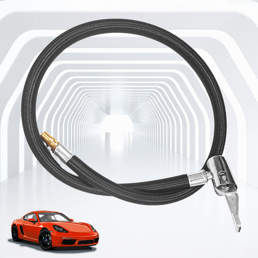 60cm Inflatable Hose Adapter Parts Pipe Replacement Tire Connection Extension for Cars Q
