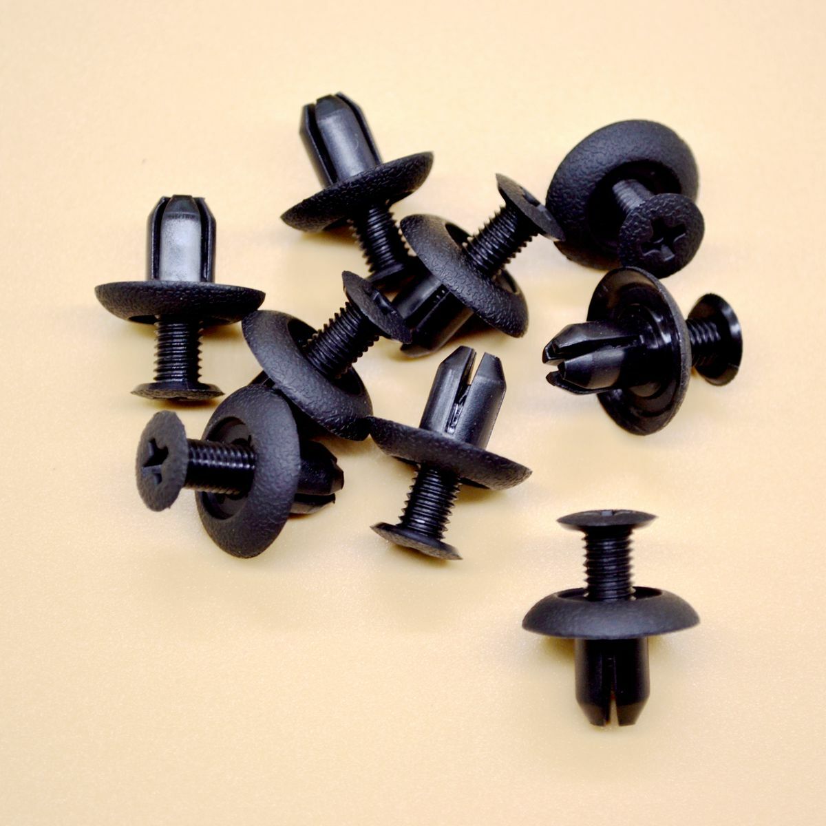 25pcs Clips Fender Liner Door Panel Bumper Rivet for Hyundai for Kia for Mazda